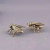 Artesanato em latão de moscas e insetos mais vendido, pequenos ornamentos de mesa, itens pequenos populares em mercados culturais e criativos