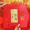 Oro Imitación Lámina de Oro 999 Dibujo Animado Conmemorativo Billete de Oro Princesa, Por Favor Hazte Rico Feliz Día de San Valentín Billete de Oro de 10mg Regalo Venta al por Mayor