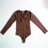Popular Transfronterizo Estilo Europeo y Americano Amazon Body Moldeador Tangas de Cintura Ceñida Ropa Interior de Manga Larga para Mujer Sin Costuras Control de Abdomen