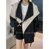 Trench Coat Médio Cinto Cruzado Estilo Coreano 2026 Nova Moda Feminina Primavera e Outono Jaqueta Casual Tendência para Trabalho