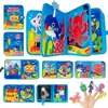 Placa de aprendizado de feltro transfronteiriça desenho animado educacional brinquedo de educação infantil DIY placa de atividades para crianças Amazon placa de aprendizado de vestir