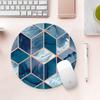 Mouse Pad Redondo de Mármore para Meninas de Escritório, Estilo Ins, Fresco e Simples, Mouse Pad Espessado, Direto do Fabricante