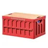 Caja de Almacenamiento para Camping, Caja de Almacenamiento para Acampar en Coche, Organizador de Maletero de Coche, Caja de Almacenamiento Plegable Grande para Exteriores