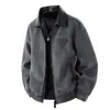 Aliexpress Transfronterizo Primavera 2025 Estilo Dueño de Tienda Bloque de Color Patchwork Cuello Solapa Chaqueta Casual de Moda Top Versátil