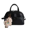 Bolsa Tote Portátil de Gran Capacidad 2025 Nuevo Estilo Coreano Retro para Hombro y Axila para el Trabajo y los Viajes Bolsa Almohada para Mujeres