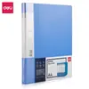 Deli 5003ES_30 Livro de Dados com 500 Páginas Pasta para Folhas de Teste Múltiplas Páginas Pasta Arquivo de Folhas de Teste de Aluno Pasta de Arquivo em Bolsa Multicamadas
