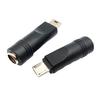 Adaptador de CC hembra 5.5*2.1 a USB macho miniUSB/microUSB Adaptador 5521 hembra a USB Mini/mick