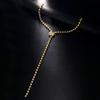 AliExpress Nuevo Collar Largo con Borlas Distintivas Moda Europea y Americana Cadena de Clavícula de Lujo Sexy Accesorios Transfronterizos Sencillos