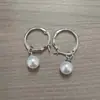 Pendientes de Perla de Plata de Ley 925 Pendientes para Mujer Lujo Accesible Pendientes de Nicho Gama Alta Moda Nueva 2025 Pendientes Exquisitos