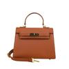 Bolsas Transfronterizas Bolso Kelly para Mujer 2025 Nuevo Bolso Bandolera Pequeño Cuadrado Moda Retro de Alta Gama Bolso de Hombro Cruzado