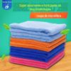 Toalha de prato absorvente, pano de prato de microfibra, pano de prato, vidro engrossado, toalha de cozinha, toalha de mesa não é fácil de soltar o cabelo