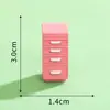 Mini Paisagem Móveis Criativos Ornamentos Sofá Cama TV Geladeira Artesanato de Resina DIY Decoração Casa de Bonecas Acessórios