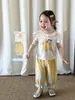 Ropa para Niños Zhe Li Camiseta de Manga Corta para Niñas Estilo de Verano Delgado 2026 Ropa de Malla Casual para Niños Top para Bebé Clase A