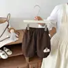Outono 2026 Novo Conjunto de Duas Peças com Jaqueta de Desenho Animado Super Fofa para Bebê Menino e Calça Casual