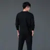 Conjunto Casual de Primavera, Estilo Coreano Moderno, Conjunto Oversized de Caimento Solto para Primavera e Outono, Terno Masculino Estiloso, Suporta Personalização com Letras e Bordados