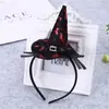 2026 Headbands de Halloween Transfronteiriças, Itens Decorativos, Headbands Clássicas de Chapéu de Bruxa com Teia de Aranha, Acessórios de Cabelo Atacado