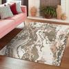 Alfombra a cuadros simple y lujosa, Alfombra para sala de estar, Alfombra decorativa con azulejos florales americanos y fénix, Manta de noche para dormitorio resistente a las manchas y al desgaste