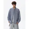 Camisa de manga larga a cuadros retro americana con cuello de solapa para hombre, nueva marca de moda de otoño, chaqueta camisa holgada casual talla grande