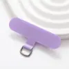 Venta Caliente Colorido Tela Curada Funda para Teléfono Móvil Clip en Forma de T Adhesivo Trasero Universal Sin Deformación Correa Universal para Teléfono Móvil Espaciador Hebilla D