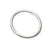 Anillo Abierto Cerrado de Plata Chapado en Oro Plata de Ley 925 Anillo Abierto Accesorios DIY Hebilla de Pulsera Collar Hebilla de Conexión Anillo Circular