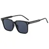 Nuevas Gafas de Sol de Moda con Montura Cuadrada para Hombre con Sentido Gafas de Sol Polarizadas Anti-UV Gafas de Protección Solar para Conducir Mujer 9050