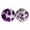 HongzhouNuevo 15mm Marca de Agua 2 Tótems Pulsera de Cuentas de Silicona Joyería DIY Cuentas Sueltas Hilo de Cuentas Fabricante en Stock