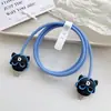 Cubierta Protectora para Cable de Datos para Cargador Apple de 20W, Dibujos Animados, a Prueba de Roturas para Cable de Carga de Teléfono Móvil