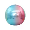 Globo de Papel de Aluminio Plateado Holográfico Láser 4D de 22 Pulgadas para Fiesta Disco Decoración de Cumpleaños Globo Flotante de Papel de Aluminio