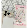 Filme de Lente Cartoon DIY Adesivos em Relevo Padrões Decorativos Kt Adesivos de Telefone 3D em Relevo Ins Cartoon DIY Unhas