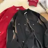 Chaqueta Deportiva Impermeable Estilo Piloto Americano para Hombre 2025 Otoño e Invierno Tendencia Nacional Ropa de Trabajo Cuello Alto Chaqueta de Béisbol