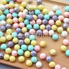 Accesorios de bricolaje Macaron Helado Color Fantasía Cuentas Color Sólido Perlado Tierra Cuentas Bolsa de Cuentas Cuentas Dispersas