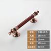 Manija de madera con veta de madera montada en superficie puerta manija de madera maciza manija de dormitorio puerta corrediza puerta exterior puerta de madera manija pequeña de madera con veta de madera engrosada