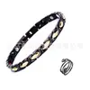 Exclusividad transfronteriza: Pulsera y anillo magnéticos retro y minimalistas con temática de peces pequeños, pulsera magnética desmontable y brazalete para parejas