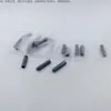 Terminales de metal para cordones de zapatos, punteras metálicas para cordones, terminales de cordón de cobre-aluminio, tapas finales, punteras de cordón para sudaderas con capucha, punteras de cordón, terminales de cordón