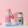 Nueva Taza Térmica de Acero Inoxidable de Alto Valor Portátil para Exteriores con Correa Mini Taza para Niños Taza de Agua Personalizable de Dibujos Animados
