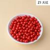 Perlas artificiales de colores, cuentas de arroz de plástico sin agujero, cuentas pequeñas para manicura, accesorios de resina, cuentas sueltas, materiales para manualidades DIY