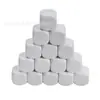 Dados em Branco DIY Personalizados Superfície Brilhante Dados Acrílicos Cantos Arredondados Dados Grandes Dados Personalizados