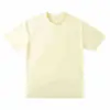 220g Fio Duplo 32S Verão Tendência Solta Manga Curta Camiseta Estampa Personalizada Padrão Logo Transmissão Ao Vivo E-commerce Fornecimento