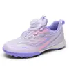 Zapatos de fútbol infantiles transfronterizos para estudiantes y niños mayores, zapatillas deportivas ligeras y transpirables para niñas, zapatillas de entrenamiento para césped al aire libre con tacos
