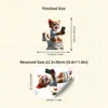 Gato de Desenho Animado Usando Celular no Banheiro, Adesivo de Banheiro Autoadesivo Simulado, Adesivo Decorativo para Assento de Vaso Sanitário, Transfronteiriço