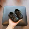 Zapatos de Cuero Estilo Coreano para Niñas, Zapatos de Princesa Tallados Brogue para Niños, Zapatos Individuales Retro para Niñas de Primavera y Otoño, Zapatos Bebé Birkenstock