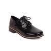 Nuevos Zapatos de Mujer Estilo Británico Retro Preppy con Cordones Talla Grande para Mujer 2022 JGB2021N0009011