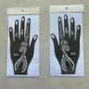 Plantilla Temporal de Tatuaje Pintada a Mano Herramientas de Inyección de Tinta Henna Indio Jugo de Tatuaje Hueco Tatuaje Semi-permanente Herbal