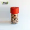 Bote de Plástico de 750ml Frasco Transparente de Plástico para Alimentos Empaque de Cacahuates Nueces Dulces Comida Frita Liofilizada Botella