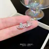 Pendientes de Botón de Flor Delicados y Versátiles de Plata S925 para Mujer, Pendientes de Perla de Lujo de Gama Alta, Accesorios para Orejas de Moda y Elegantes