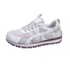 Sapatos Femininos Super Quentes Salto Escondido Air Max 2026 Novo Estilo Primavera/Outono Malha Respirável Sapatos Brancos Confortáveis Sapatos Esportivos
