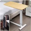 Mesa de Estudio Móvil, Escritorio para Computadora de Dormitorio Universitario, Escritorio para Laptop, Mesa Lateral Ajustable para Sofá de Sala