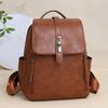 Mochila para Mujer 2026 Nueva Vintage Casual Monograma Gran Capacidad Bolsa Escolar Estampada Moda Tendencia Bolsa Grande