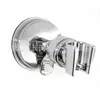 Soporte de Ducha de Ventosa Fuerte sin Clavos Estante Fijo para Cabezal de Ducha de Baño Soporte de Pared de Plástico Electrochapado para Cabezal de Ducha