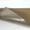 Papel compuesto de tela tejida transparente liso, papel de embalaje a prueba de humedad, papel de embalaje industrial tejido laminado, papel resistente al desgaste y a la corrosión